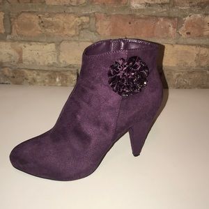 Forever Brand 4inch Purple Reign Bootie